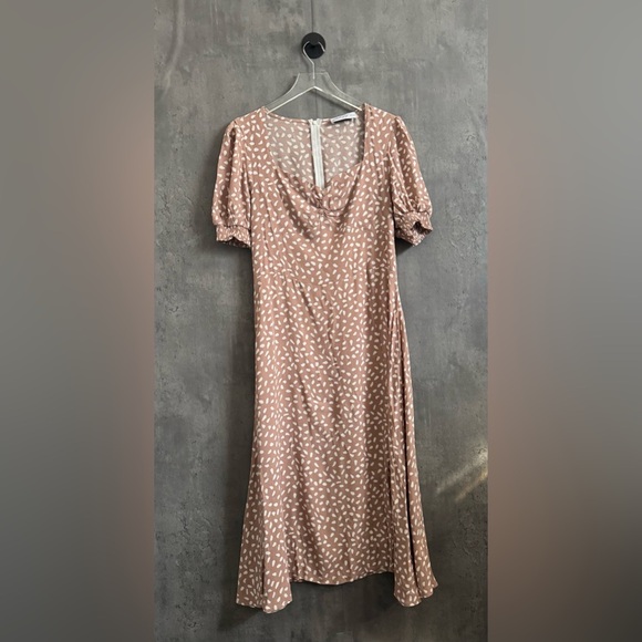 PETAL & PUP FRANKLIN DRESS - MOCHA B2582 - Picture 6 of 7